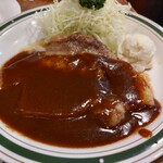 かつれつ四谷たけだ - もち豚ポークソテー。