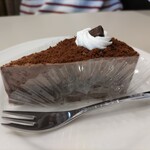喫茶室ルノアール - チョコレートケーキ。