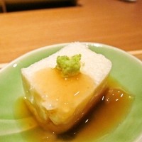 別邸 竹の庵 銀座3丁目店 - 先付け、特栽長芋豆富
