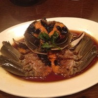 中国飯店 紫玉蘭 - 上海蟹の老酒漬け