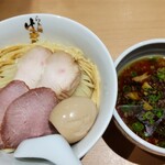 Raxamenhayashida - 特製つけ麺 1050円、大盛り 100円