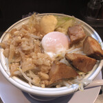 らーめん三極志 - 二郎系まぜそば(850円)