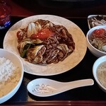 中国料理 天真 - 料理写真:回鍋肉ランチ(1,100円)