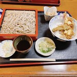 霧下そば やぶ - 天丼セット