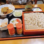Kirishitasoba Yabu - タレカツ丼セット