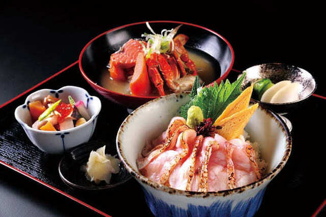 新潟名物・のど黒炙り丼ランチ