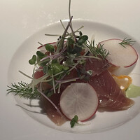 KAZAN - 生鰹のカルパッチョ