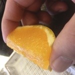 Wakou - 【カルビクッパ】食後にオレンジを...