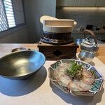 Ginza Kousui - 鯛茶セット