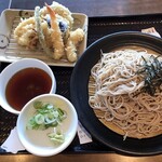 揚げたて天ぷら家 produced by 武蔵野 - 料理写真:冬天ざる蕎麦(^-^)