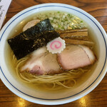 きく屋 - 今日は「中華そば」（煮玉子入り）