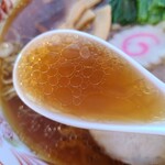 中華そば 白河屋 - スープ