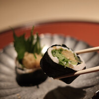 鳥焼き 小花 - 鶏ムネ肉のガリ巻き