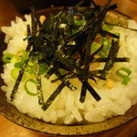 麺や　つるり - 〆はご飯投入