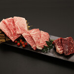 Yakiniku (Grilled meat) Ito special selection of 3 types (2 servings)
