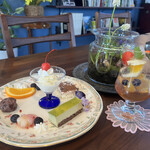 ことりカフェ - 料理写真:ケーキプレート