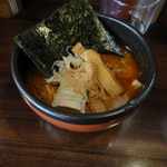 油屋製麺 - 辛味噌つけ麺のつけダレは