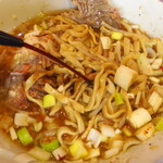 ラーメン二郎 - 赤酢投入～♪