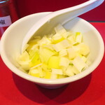 ラーメン二郎 - 白ネギ