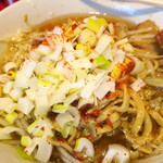 ラーメン二郎 - 白ネギ投下～♪