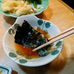 菊乃家本店 - 海苔の天ぷら