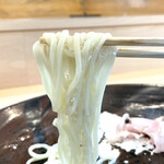 飯田商店 - 昆布水、麺