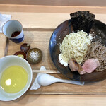 飯田商店 - 「つけ麺（しお味）」1800円