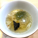 飯田商店 - 「出汁割り（にぼし）」200円