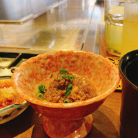 くずし鉄板 あばぐら 神田店 - 牛すじ煮  これは ご飯に合う！