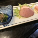 弥平 - 前菜3種