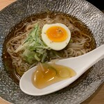 北海道十勝直火炙りのたんじろう - ねぎ冷麺ハーフ