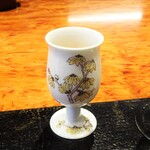 草庵 鍋島 - 梅酒（鍋島大吟醸で漬けたもの）