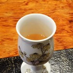 草庵 鍋島 - 梅酒（鍋島大吟醸で漬けたもの）