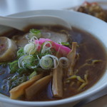 札幌市建設局下水道庁舎食堂 - しょうゆラーメンとミニカレー