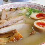 十割亭 - 豚骨十割肉デラチャーシュー＋煮卵