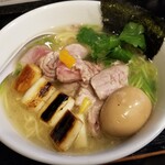 塩そば専門店 桑ばら - 本鮪ねぎまそば