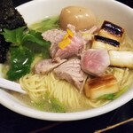 塩そば専門店 桑ばら - 本鮪ねぎまそば