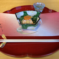 京懐石 美濃吉 そごう千葉店 - 食前酒＆あんこう肝