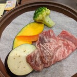大江戸温泉物語 君津の森 - 肉に見えますが食べてびっくり！