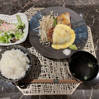 鉄板焼き 太縁 - 