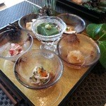 うさぎ庵 - 前菜6種盛り