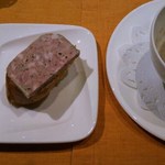 L'Atelier de Fujii - 2013・ランチ　田舎風パティ・バゲットに乗せて