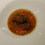 L'Atelier de Fujii - 2013・ランチ/イサキと牡蠣のサフランソース