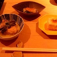 うち山 - 平日鯛茶漬けランチの小鉢たち