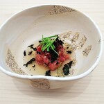 紀尾井町 三谷 別邸 - ◎鮪赤身胡麻合え