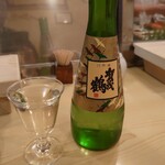 寿司幸 - 冷酒は　賀茂鶴一択です(22-03)