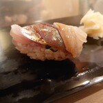 寿司幸 - 鯵(22-03)