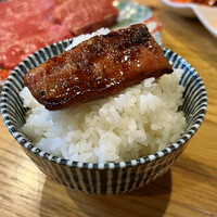 焼肉家げんちゃん - タレハラミはon the riceします（笑）