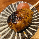 やきとり 嶋家 - つくね。