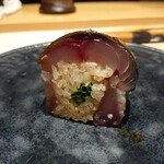 鮨 唐島 - 鯖の棒鮨